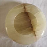 Onyx ashtray and table lighter set