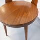 Chaise Mondor vintage de marque Baumann en bois des années 60
