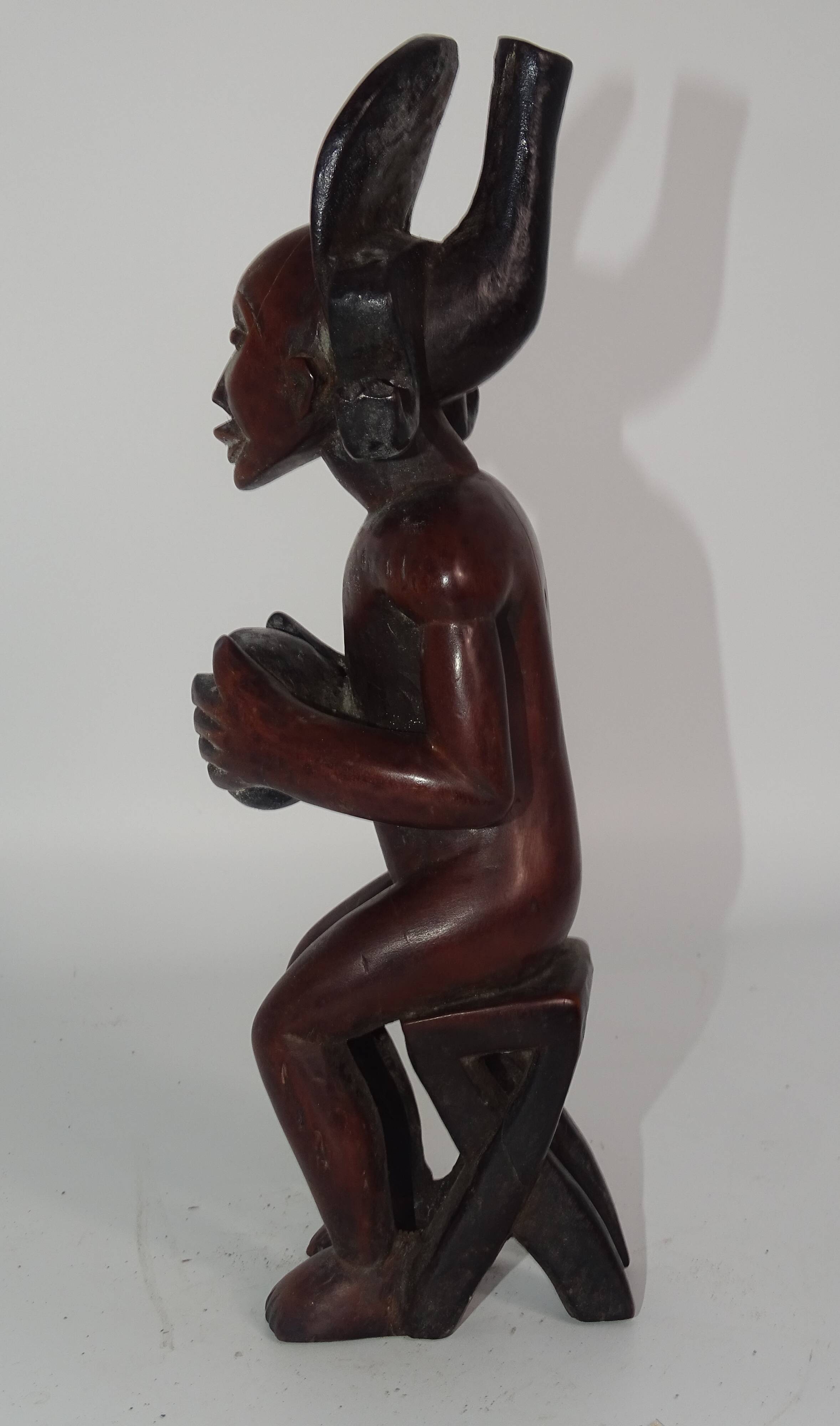 Chokwe / Tshokwe statue, DRC, Collection of Doctor Jean Redor