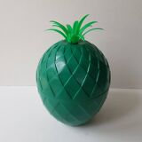 Vintage green "pineapple" ice cube bucket from the 1970s - 70's