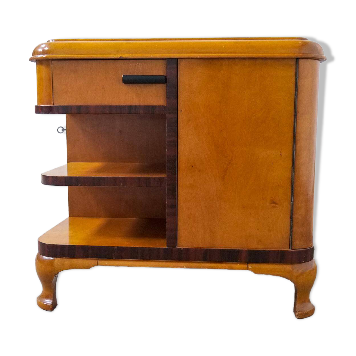 Art Deco side table / Dry bar Sweden, 1930s