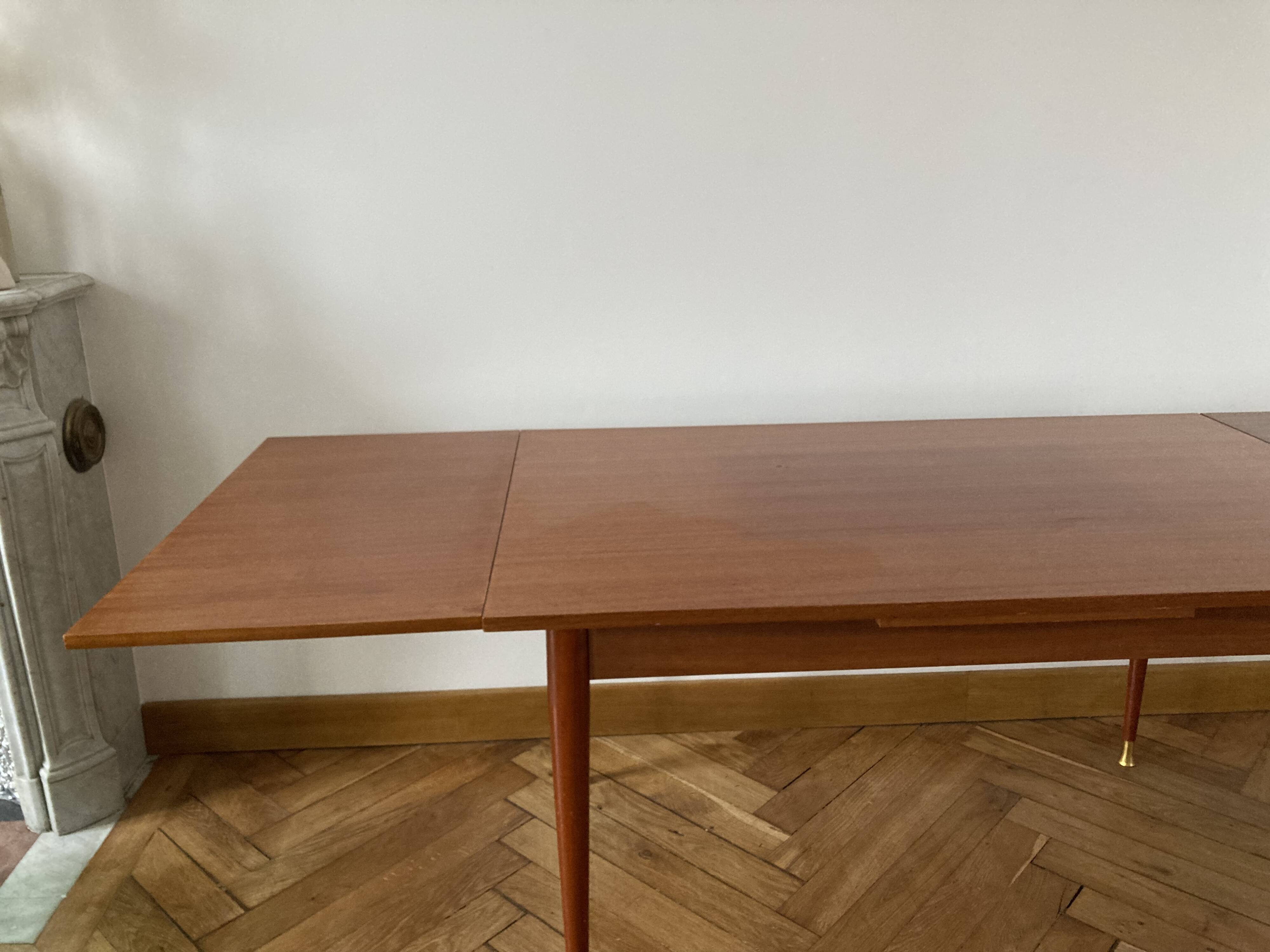 Scandinavian-style rectangular table