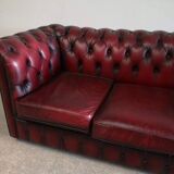 red chesterfield sofa 3 seater