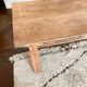 Old wooden coffee table