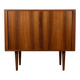 Rosewood Tambour Door Cabinet By Kai Kristiansen For Feldballes