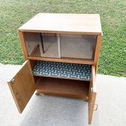 Meuble d'appoint , bar ou HI FI , pieds compas