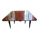 Large English mahogany dining room table