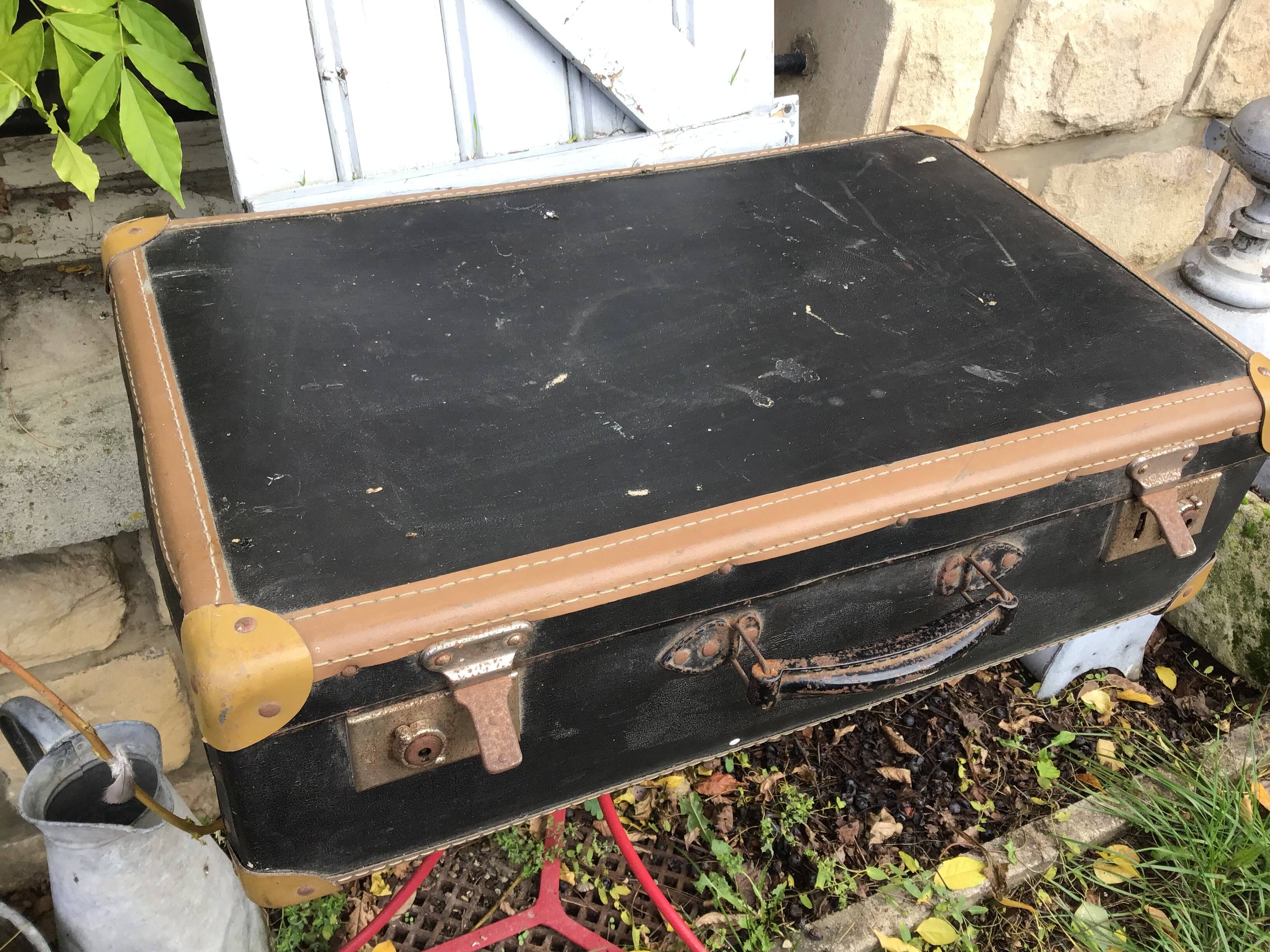 Lot de 2 valises Anciennes