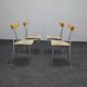 4 chaises de salle à manger postmodernes