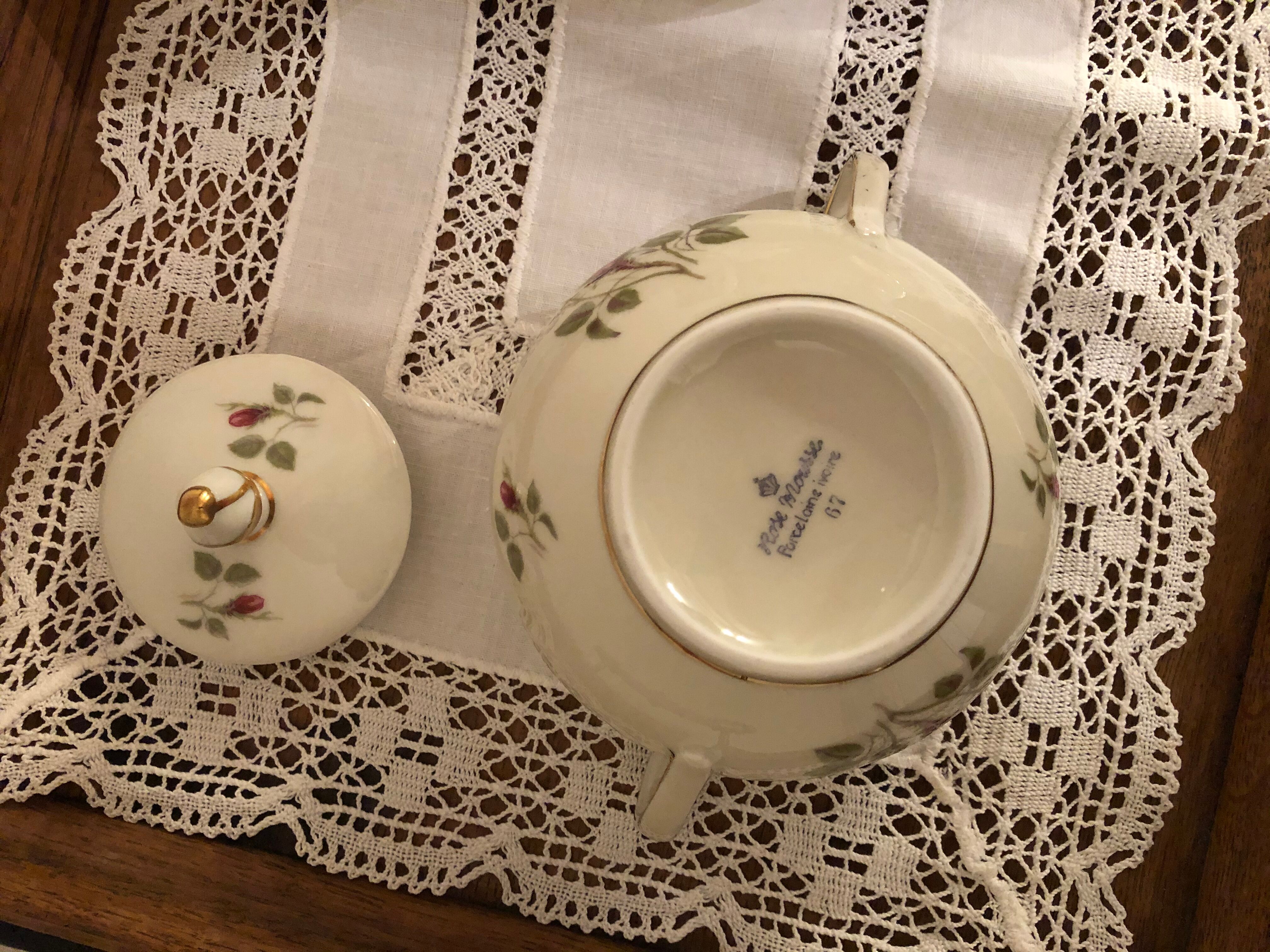 Swiss porcelain tea or coffee service