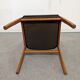 Series of 6 Scandinavian teak chairs from the 50s/60s