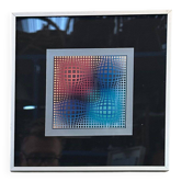 Vintage 'Op Art' print – Victor Vasarely