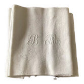 Serviettes de table en coton avec monogramme