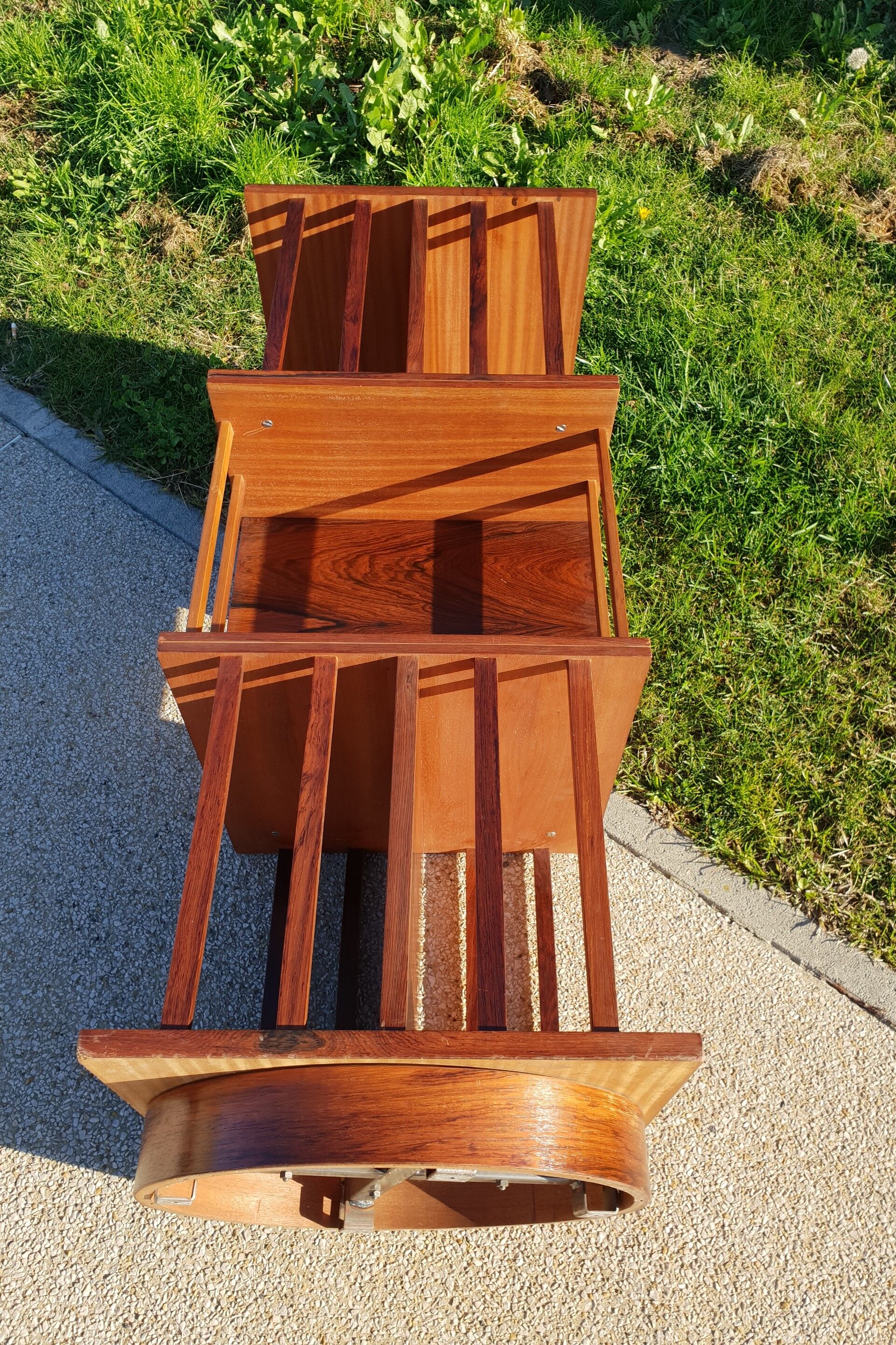 Rosewood revolving library 1970