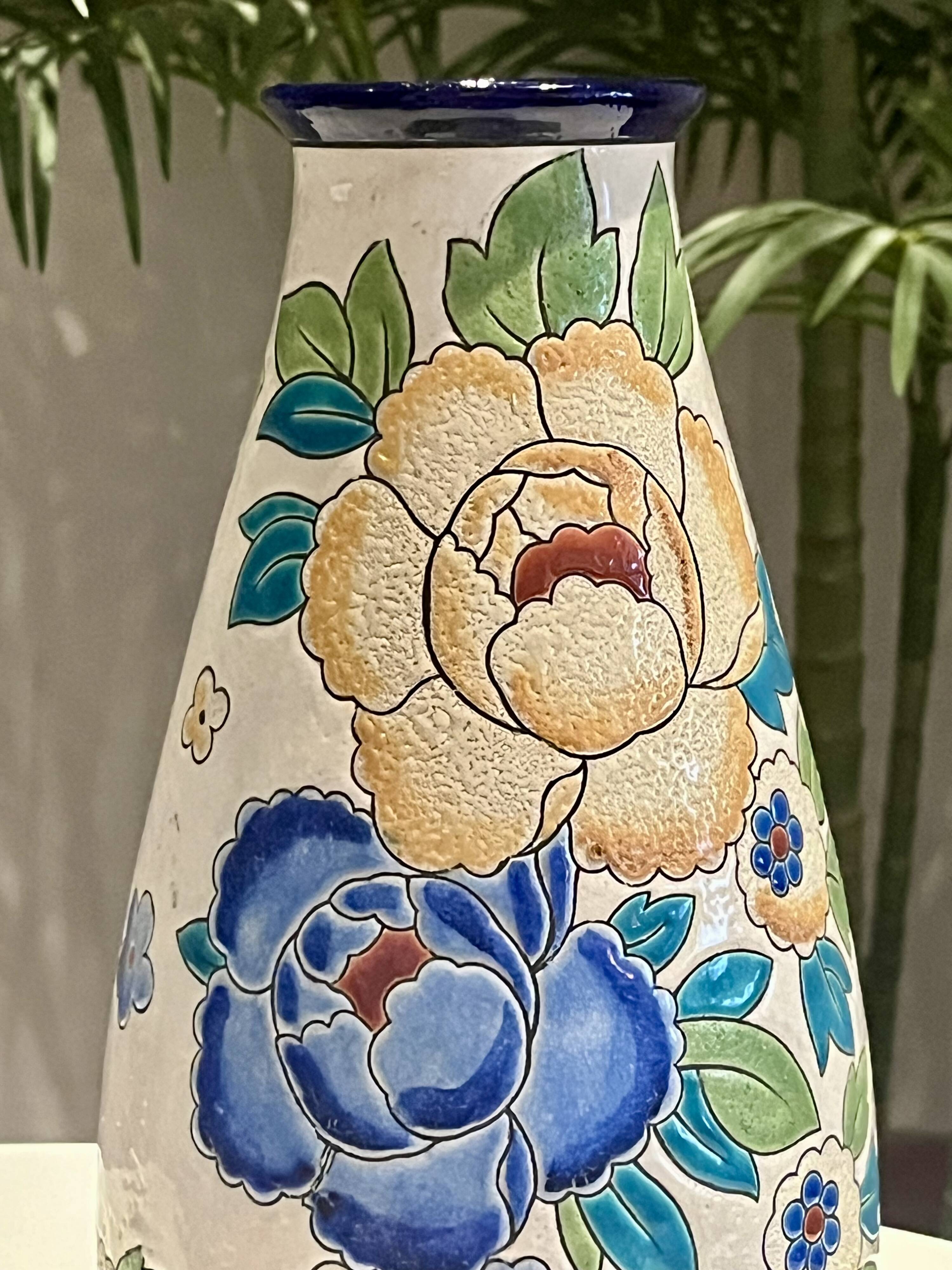 Vase Boch frère Kéramis - La Louvière- Catteau