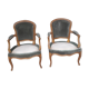 Paire de fauteuils de style Louis XV