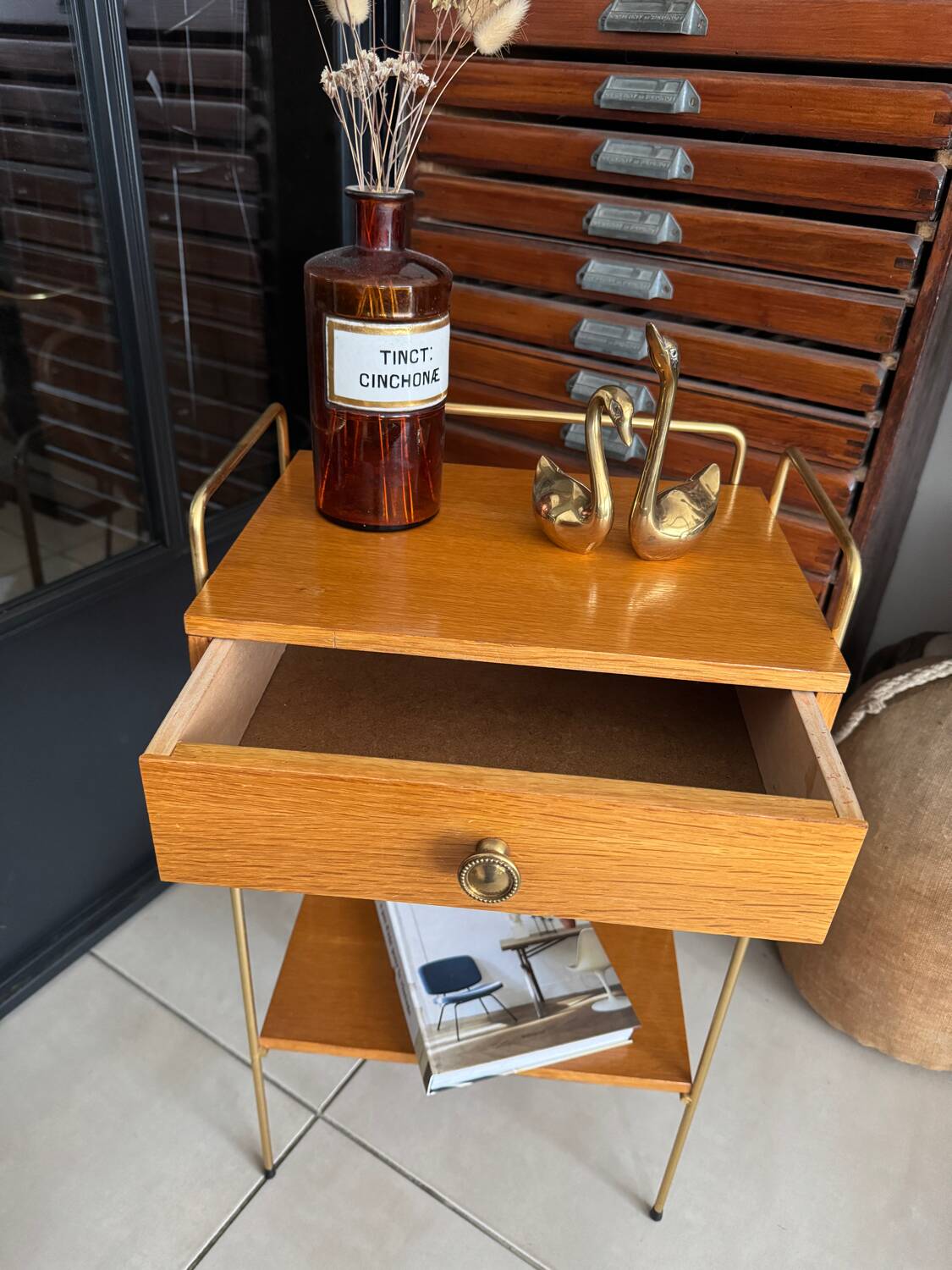 Vintage sofa or bedside table