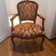 Fauteuil cabriolet style Louis XV