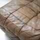 DS 11 modular sofa in brown patchwork leather by De Sede Team for De Sede Swiss