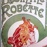 Robette absinthe poster - henri privat-livemont
