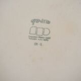 x4 Franco Pozzi Vintage Bowls – White ceramic with black rim