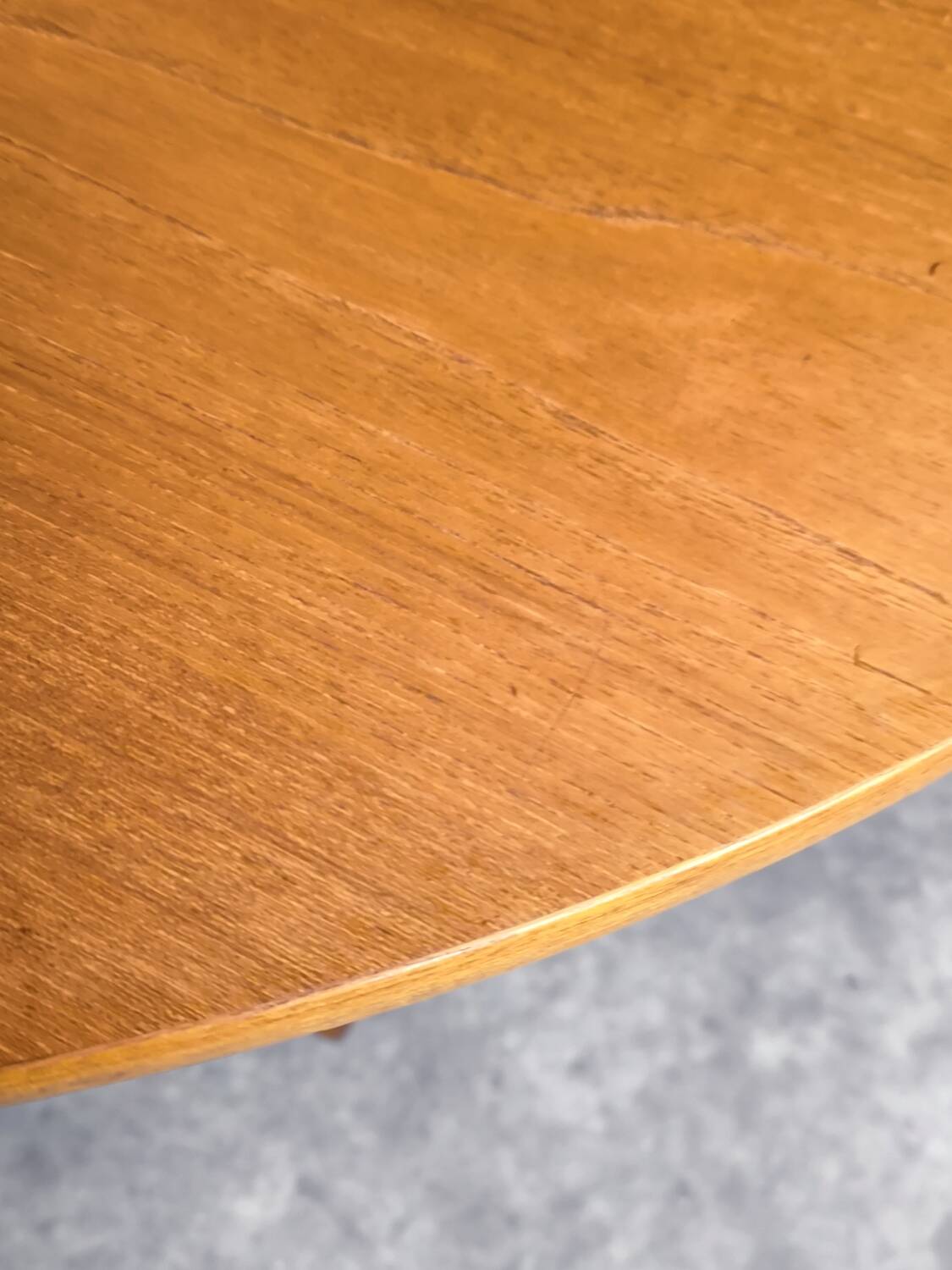 Vintage Scandinavian extendable teak table from the 1970s.