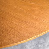 Vintage Scandinavian extendable teak table from the 1970s.