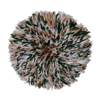 Juju hat speckled beige, white and green 80 cm