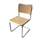 Chaise cannée Cesca B32 design de Marcel Breuer vintage des années 70 Italie