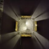Murano glass wall light by Mazzega