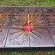 Table basse vintage La Roue Vallauris