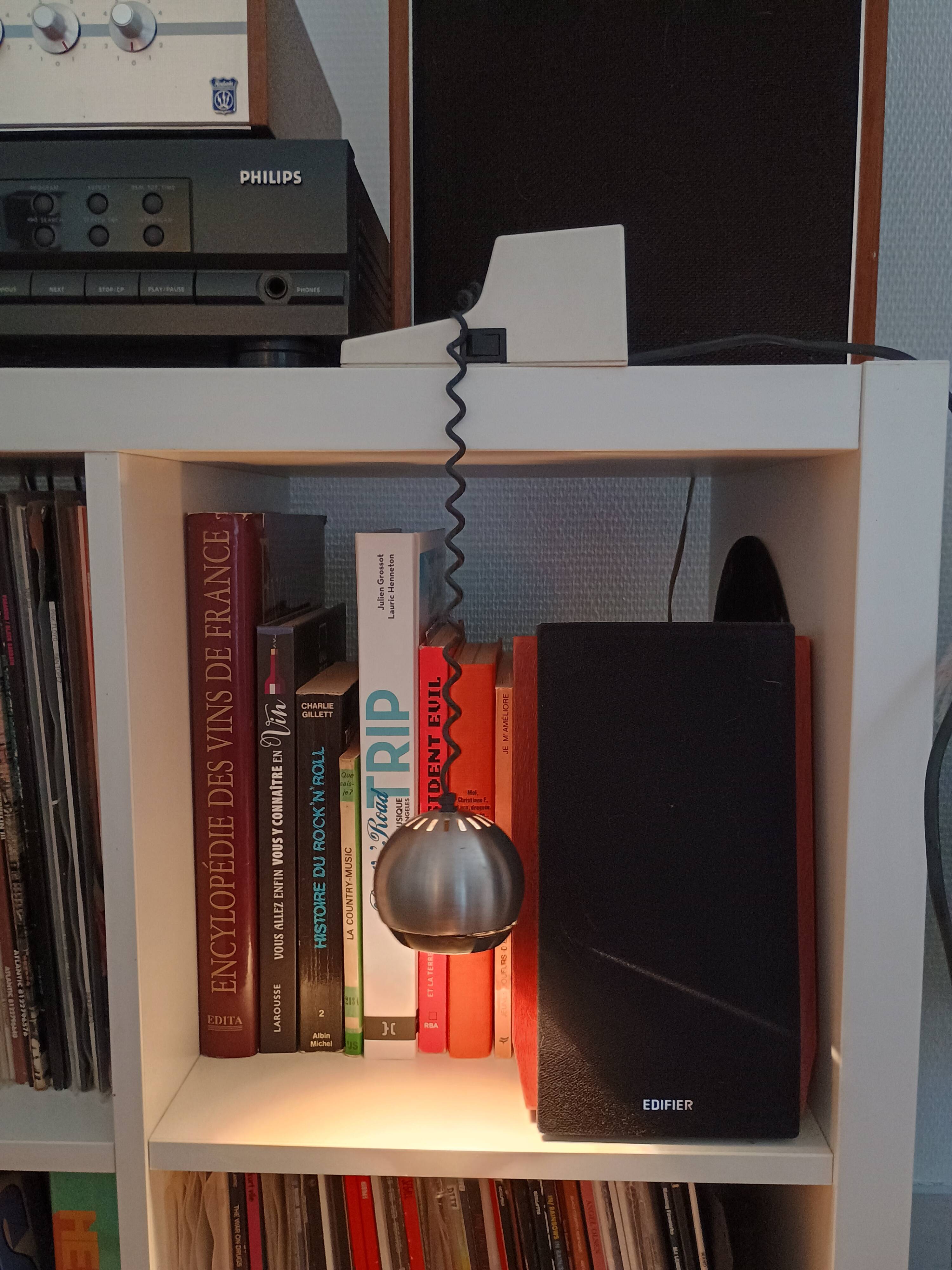Mini spot lamp designer Dieter Witte Sign Osram Germany 1970