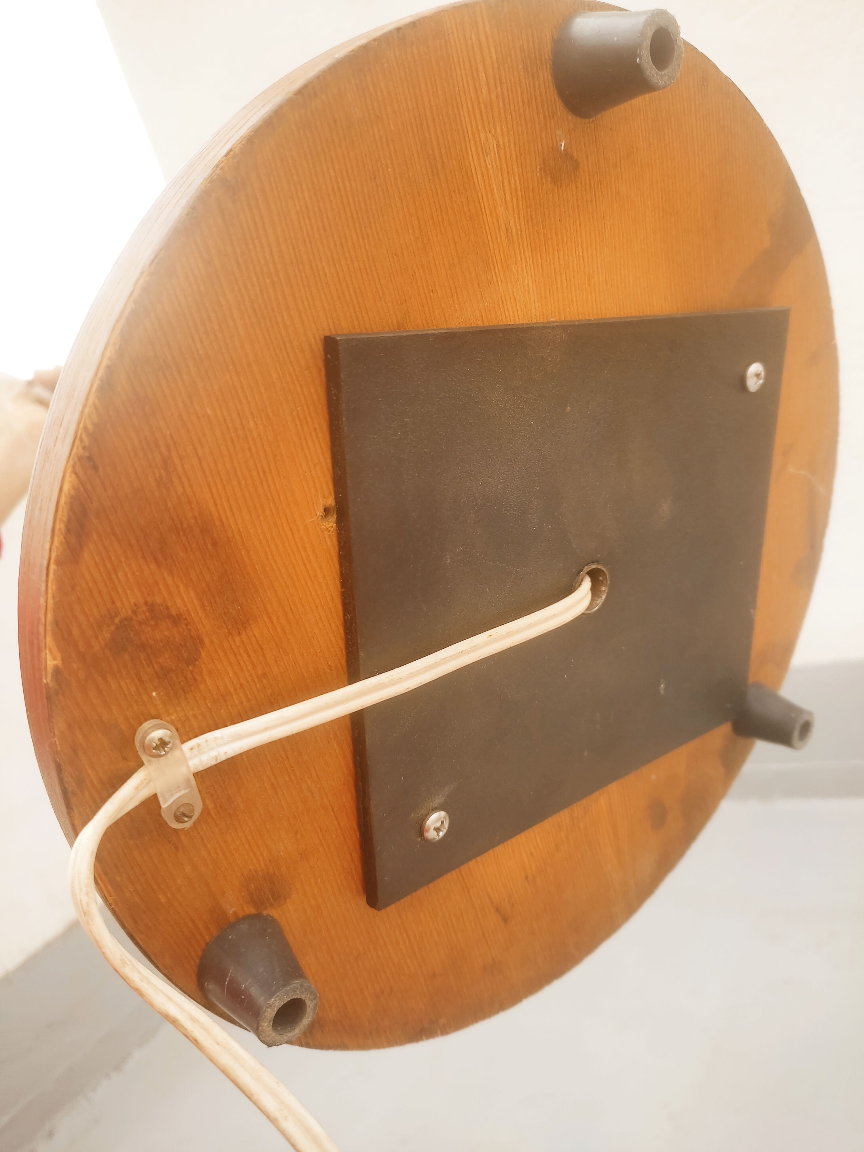 Scandinavian teak floor lamp