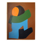 Original figurative painting "you and me"