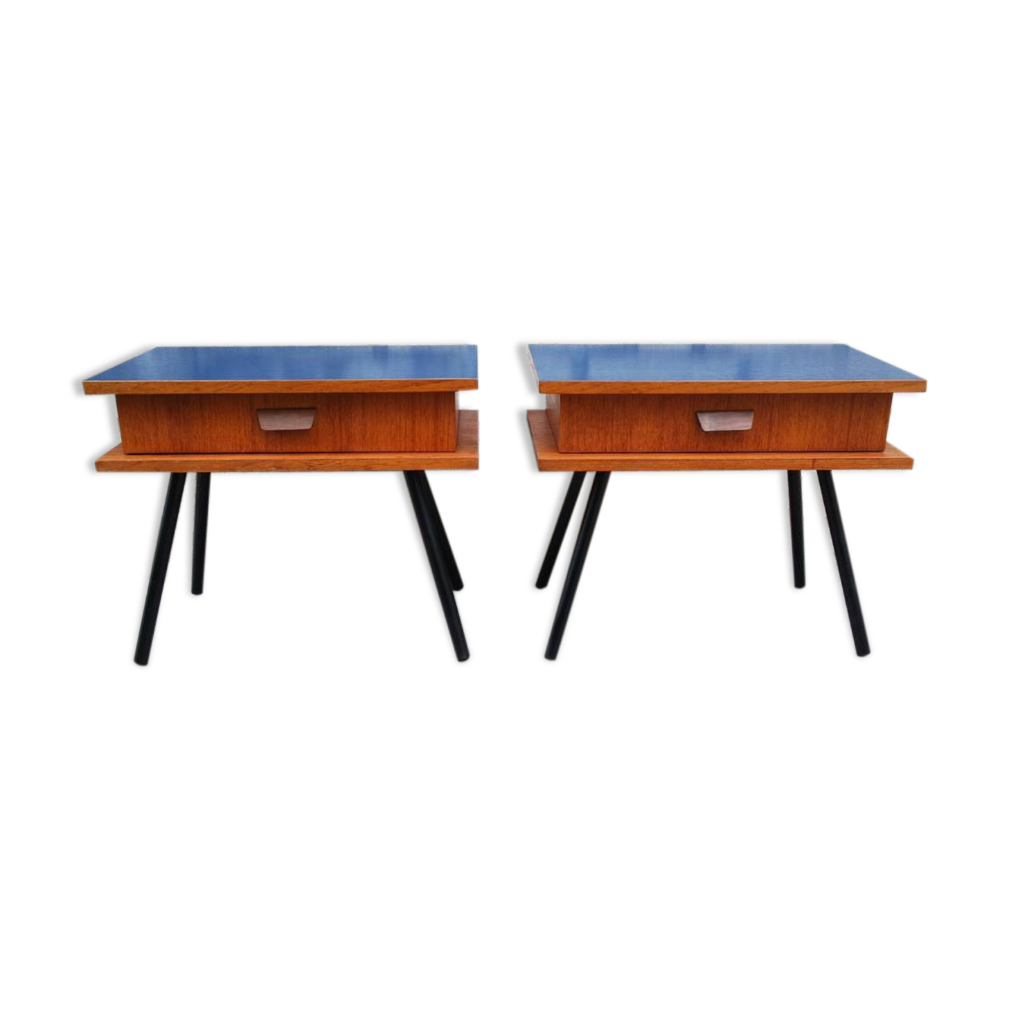 Duo of bedside tables