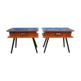 Duo of bedside tables