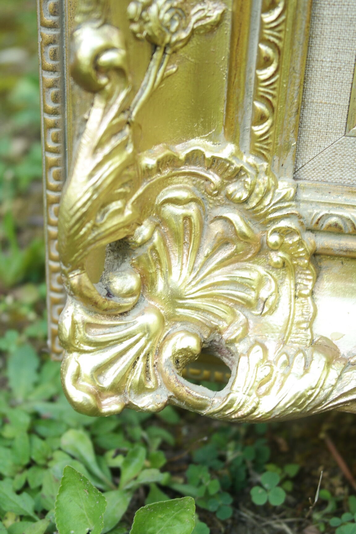 Cadre Montparnasse doré style Louis XV 109 x 63