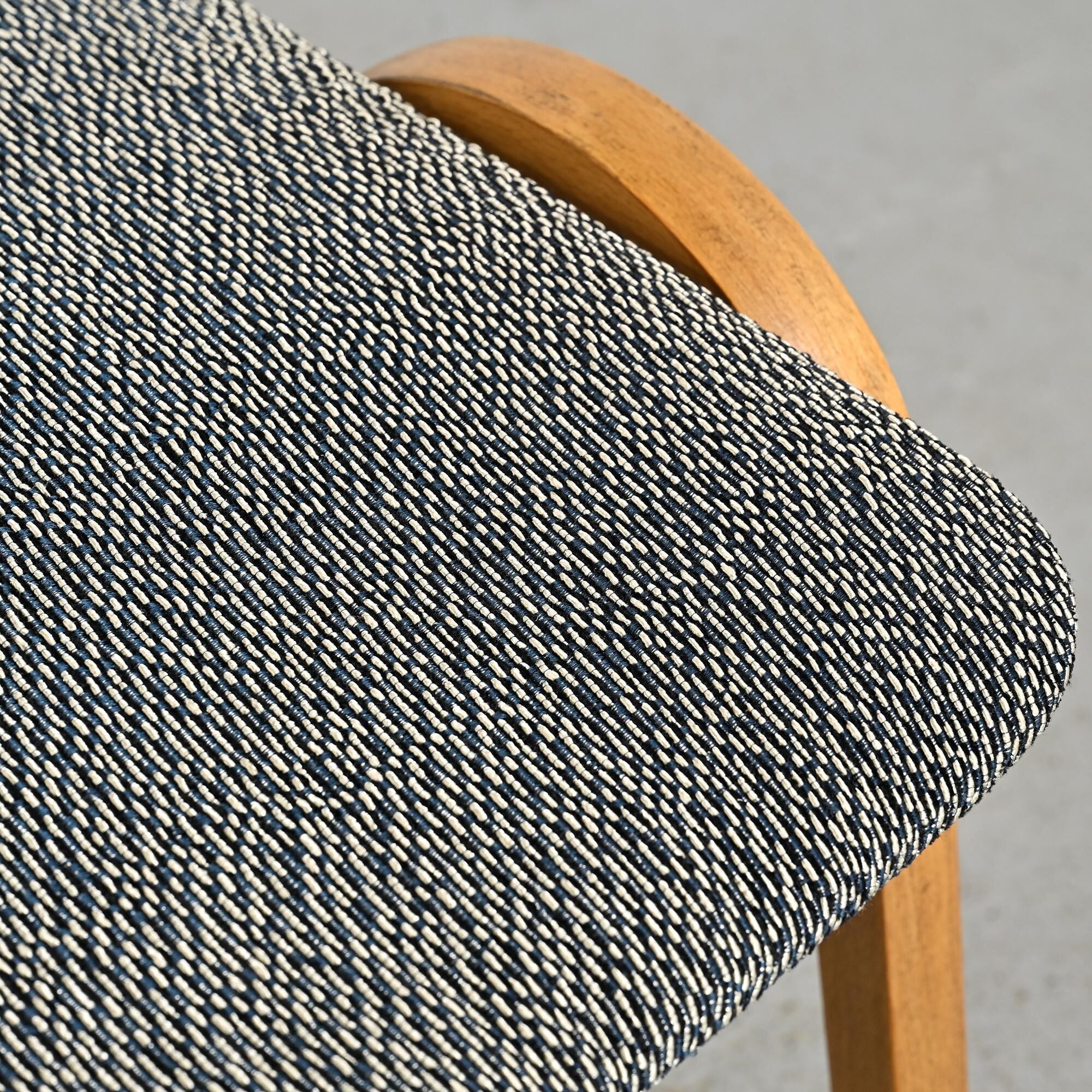 Pair of stools by Isamu Kenmochi for Akita Mokko, Japan circa 1960.