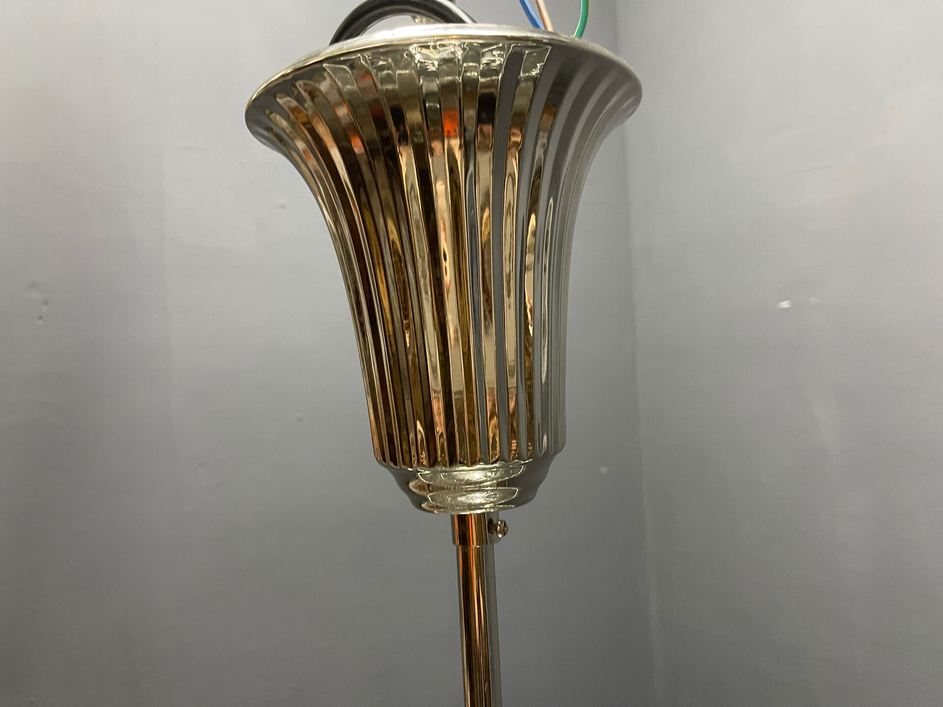Extra Large Murano Glass Rod Chandelier, Italy, 1970s