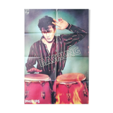 Affiche ancienne vintage concert Bashung 80x120