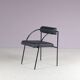 1980s “Tokio” dining table with six “Vienna” chairs by Rodney Kinsman for Bieffeplast, Italy