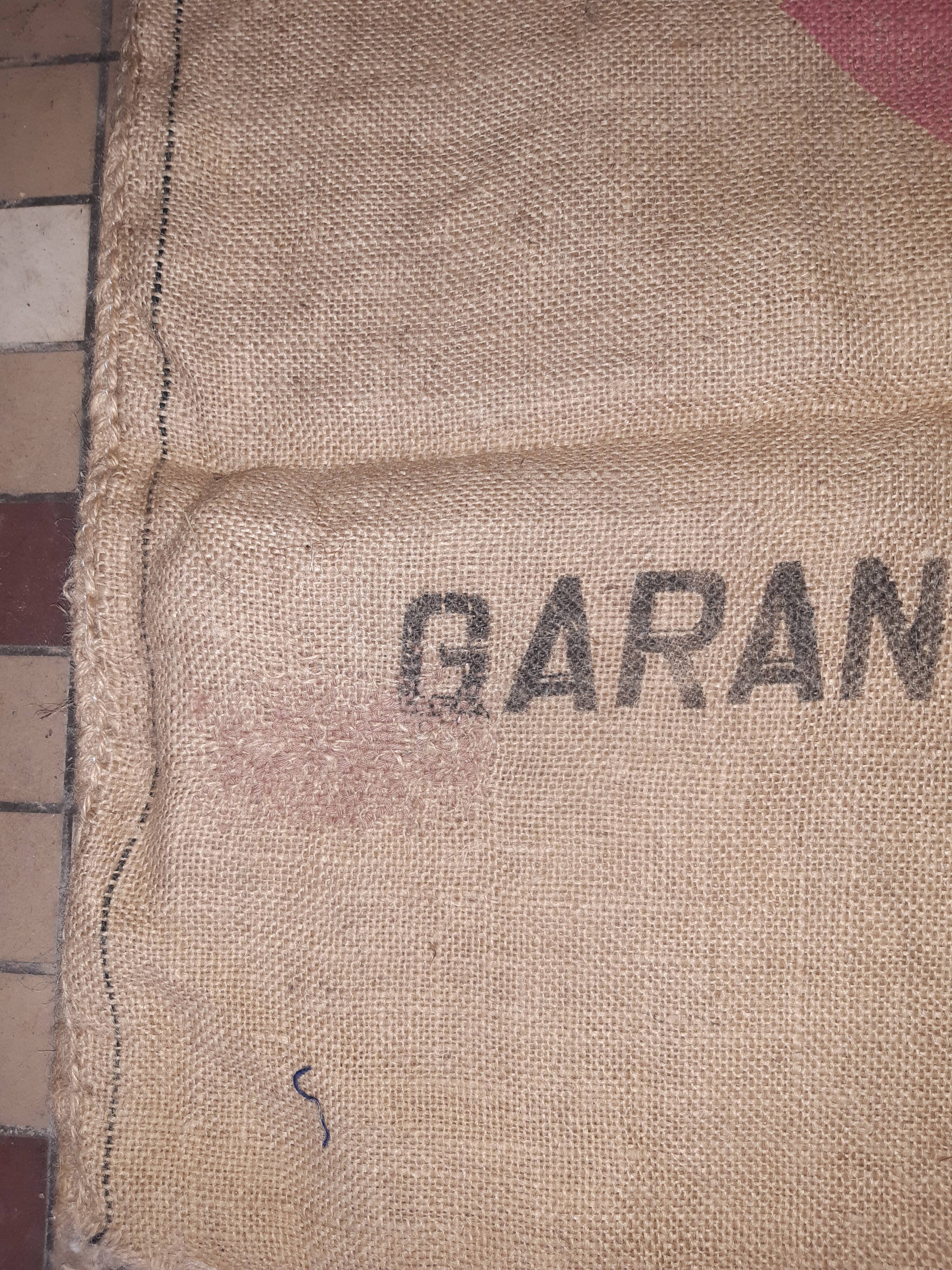 Burlap bag