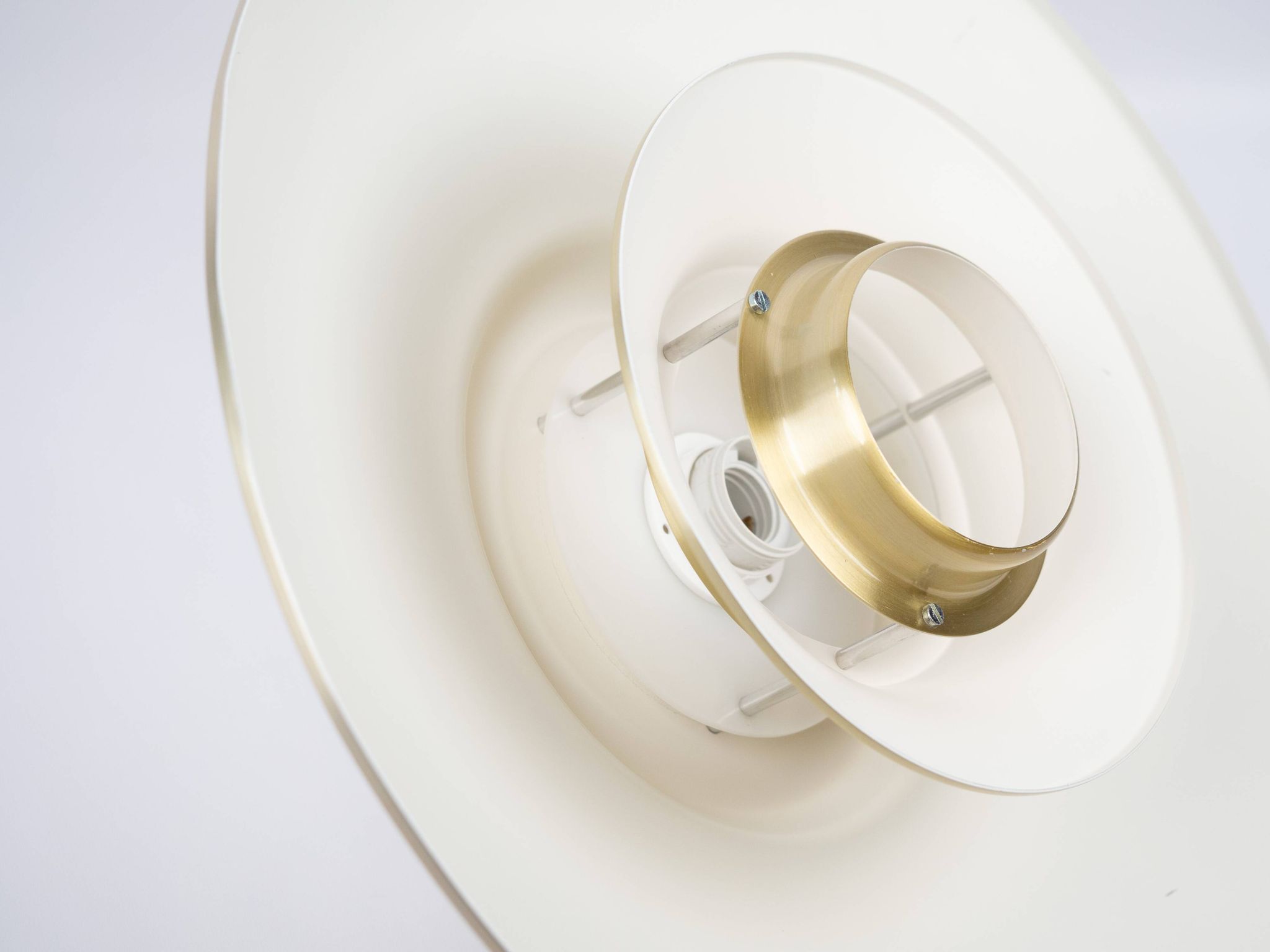 Lampe à suspension vintage danoise Lyskaer par Bent Nordsted, 1980
