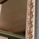 Small wall mirror in gilded wood.
