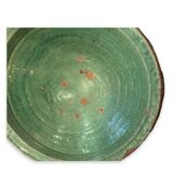 Dish hollow afghan regional enamelled