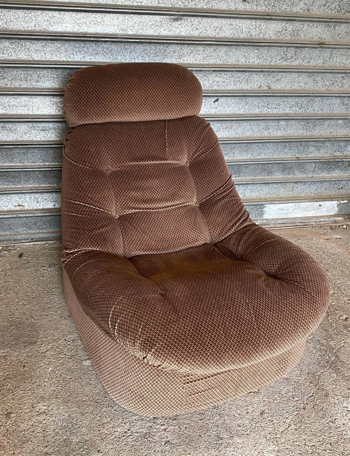 Fauteuil ère spatiale 1970