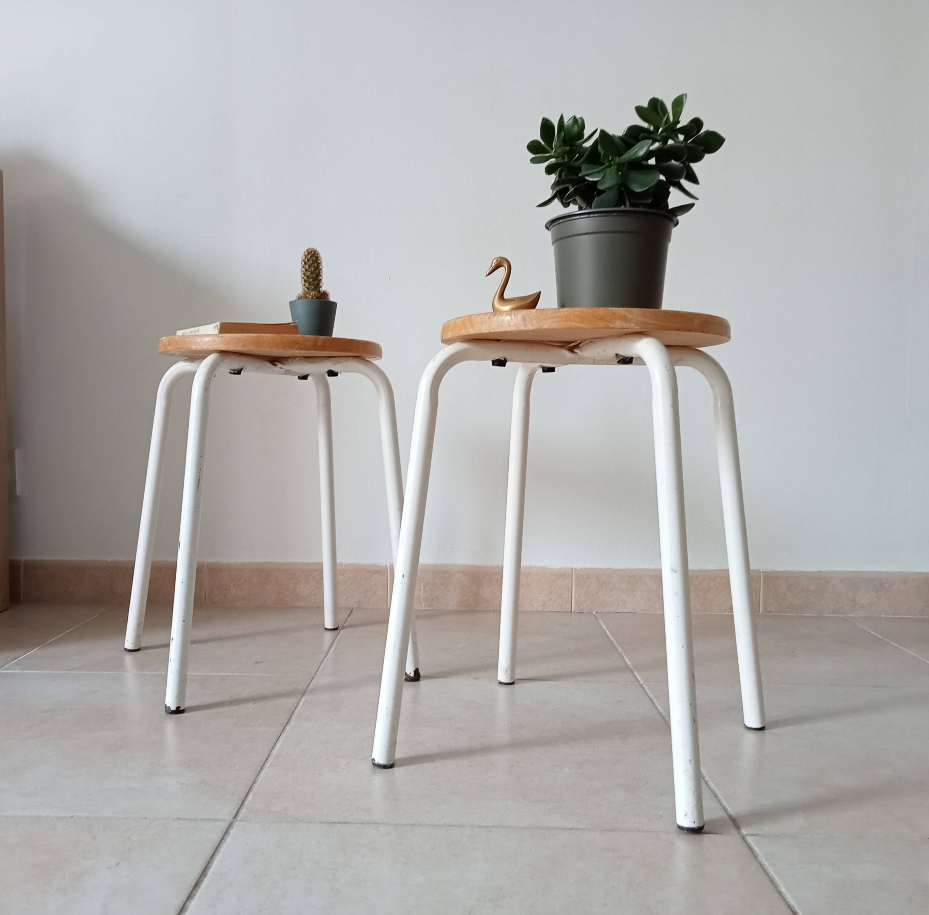 Pair of vintage stools