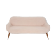 Canapé scandinave en laine bouclée, Danemark années 1960
