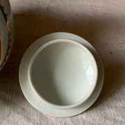 Antique porcelain jug with Limoges enamel