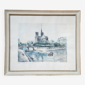 Peinture lithographique DE LA CITE', 1970-1980